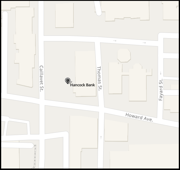 Close up of the map Closeup of the map